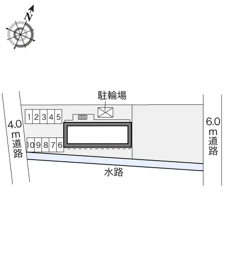 ★手数料０円★八戸市根城西ノ沢　月極駐車場（LP）